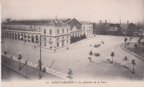 La gare et l'embarcadère